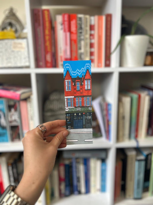 chorlton skies poem bookmark original art